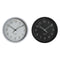 Muurklok DKD Home Decor Wit Zwart PVC 25,4 x 4 x 25,4 cm (2 Stuks)