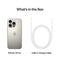 Apple iPhone 16 Pro - Naturel titanium - 256 GB - Fysieke simkaart + eSIM