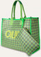 Oilily Sheila - Shopper - Dames - Ritssluiting - Waterafstotend - Groen - One size