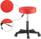 Casaria Verstelbare Draaikruk - Hoogte 46-60cm - 360° Draaibaar - Rood