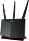 ASUS RT-AX86S - Draadloze WiFi 6 Gaming Router - 5700Mbps snelheid - Zwart
