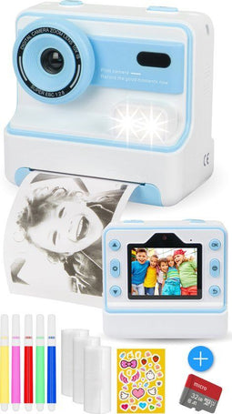 Nuvance Kindercamera - Speelgoed Camera - Foto & Video - Incl. 32 GB SD Kaart