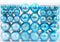vidaXL - Kerstballen - 100 - st - Ø3/4/6 - cm - turquoise
