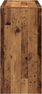 vidaXL - Bartafel - 102x50x103,5 - cm - bewerkt - hout - oud - houtkleurig