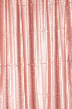 J-Line gordijn Omkeerbaar Sequin - textiel - roze/champagne