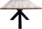 Old Inn - Boomstamtafel Eiken 280x100cm met Spinpoot