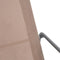 vidaXL - Tuinschommelstoel - 95x54x85 - cm - textileen - taupe