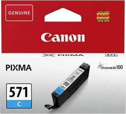 Canon CLI-571C - Inktcartridge - 7ml - Cyaan