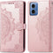 iMoshion Hoesje Geschikt voor Motorola Moto G34 Hoesje Met Pasjeshouder - iMoshion Mandala Bookcase - Rosé Goud