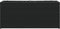 vidaXL - Plantenbak - met - 2 - potten - 90x20x40 - cm - poly - rattan - zwart