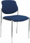 Receptiestoel Villalgordo P&C BALI200 Imitatieleer Marineblauw