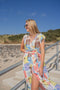 Colourful Rebel Elva - Maxi Dress - Overslag jurk Maat L