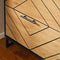 SoBuy FSR164-SCH - Schoenenkast - 3 kleppen - 62x24x125cm zwart/naturel