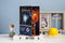 DIY Book Nook Boekensteun Interstellar Bookend, Tone-Cheer, TQ110, 18,2x8x24,5cm