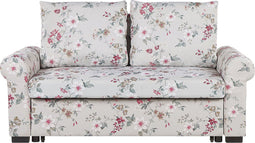 SILDA - Slaapbank - Lichtgrijs - Polyester