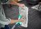Leifheit Profi vloerwisser XL - 42 cm wisbreedte - 360° draaibare scharnier - Turquoise Grijs Wit
