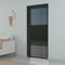 Livn Excellent - Plissehor deur - Barrière-vrije doorloop - Antraciet 96x203cm