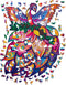 UNIDRAGON Houten Puzzel Voor Volwassenen Dier - Sprookjesvogel - 700 stukjes - Royal Size 43x57 cm