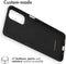 iMoshion Hoesje Geschikt voor Samsung Galaxy M52 Hoesje Siliconen - iMoshion Color Backcover - Zwart