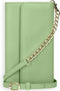 Selencia Hoesje Geschikt voor Samsung Galaxy A33 Hoesje Met Pasjeshouder - Selencia Tierra Uitneembare Slang Clutch - Groen