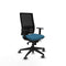 Piqueras y Crespo 1D066G0 - Bureaustoel - Hoogteverstelbaar met armleuning en hoofdsteun - Groene benzine