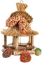 Best For Birds Voedertafel Hangend Rieten Dak Inclusief Voer