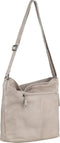 Burkely Just Jackie - Crossover Hobo - Verstelbare schouderriem - Light Grey