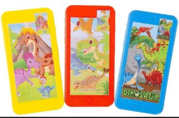 24 Schuifpuzzel dinosaurus 3 ass. 7128.