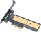 Akasa AK-PCCM2P-02 - M.2 SSD naar PCIe adapter - Verbetert prestaties en vermindert hitte - 148x120x21,7 mm