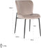 Richmond Stoel Darby Velvet Khaki