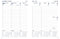 Ryam | Bureau agenda | Weekplan Plus Wit NL Mercury | 2025 | Genaaid gebonden | 170 x 220 mm | 14 mnd | Rood |