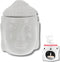 Scentchips® Buddha Hoofd - Waxbrander - Geurbrander - Oliebrander - Wax Melts Brander - Aromabrander - Ook Geschikt Voor Essentiële Oliën - Geurolie - Waxmelts - Wit