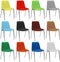 Rome Kantinestoelen - Kunststof - Zwart