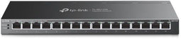 TP-Link TL-SG116P - Unmanaged Switch - 16x 1Gbps PoE+ (802.3at) - 32x VLANs