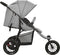 vidaXL - Kinderwagen - staal - antracietkleurig