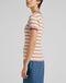 Lee Dames Stripe Tee - T-shirt - Normale pasvorm - Gemengde kleuren (XS)