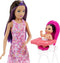 Barbie Skipper Babysitter Speelset - Verjaardag brunette
