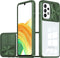 imoshion Hoesje Geschikt voor Samsung Galaxy A33 Hoesje - imoshion Camslider Backcover - Donkergroen