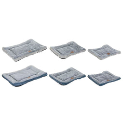 Hondenbed Home ESPRIT Blauw Grijs Lichtgrijs 85 X 70 X 8 CM 2 Stuks