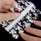 LAUED Nagelstickers - Nail Wraps - 16 Extreem Dunne Nagellak Stickers - Manicure Nail Art Folie - Black & White