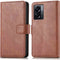 imoshion Hoesje Geschikt voor Oppo A77 Hoesje Met Pasjeshouder - imoshion Luxe Bookcase - Bruin