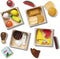 Melissa & Doug Voedselgroepen - Houten speelgoedeten met 21 stuks en 4 kratjes - Leerzaam fantasiespel (set van 21)