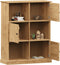 vidaXL - Boekenkast - VIGO - 90x35x114,5 - cm - massief - grenenhout