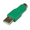 Startech.com GC46MF - PS/2 naar USB 2.0 kabel - Groen