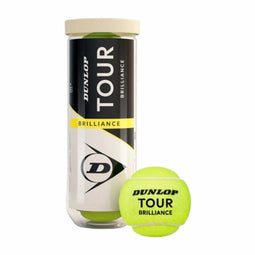 Tennisbal Dunlop Tour Brilliance - 1 blik 3 ballen