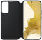 Samsung Galaxy S22+ - Smart Clear View Hoesje - Antibacterieel - Zwart
