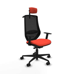 Bureaustoel Piqueras y Crespo D036N2H Donker oranje