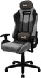 Aerocool DUKE AeroSuede - Universele gamestoel - Max gewicht 150 kg - Zwart Grijs