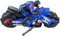 2497601 1:10 RC motorfiets voor beginners Motorfiets Incl. accu en laadkabel, Met lichteffect