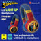 Lazerbuilt HMSM-BTLI-SUPEREYES - draadloze koptelefoon - led verlichting - Superman